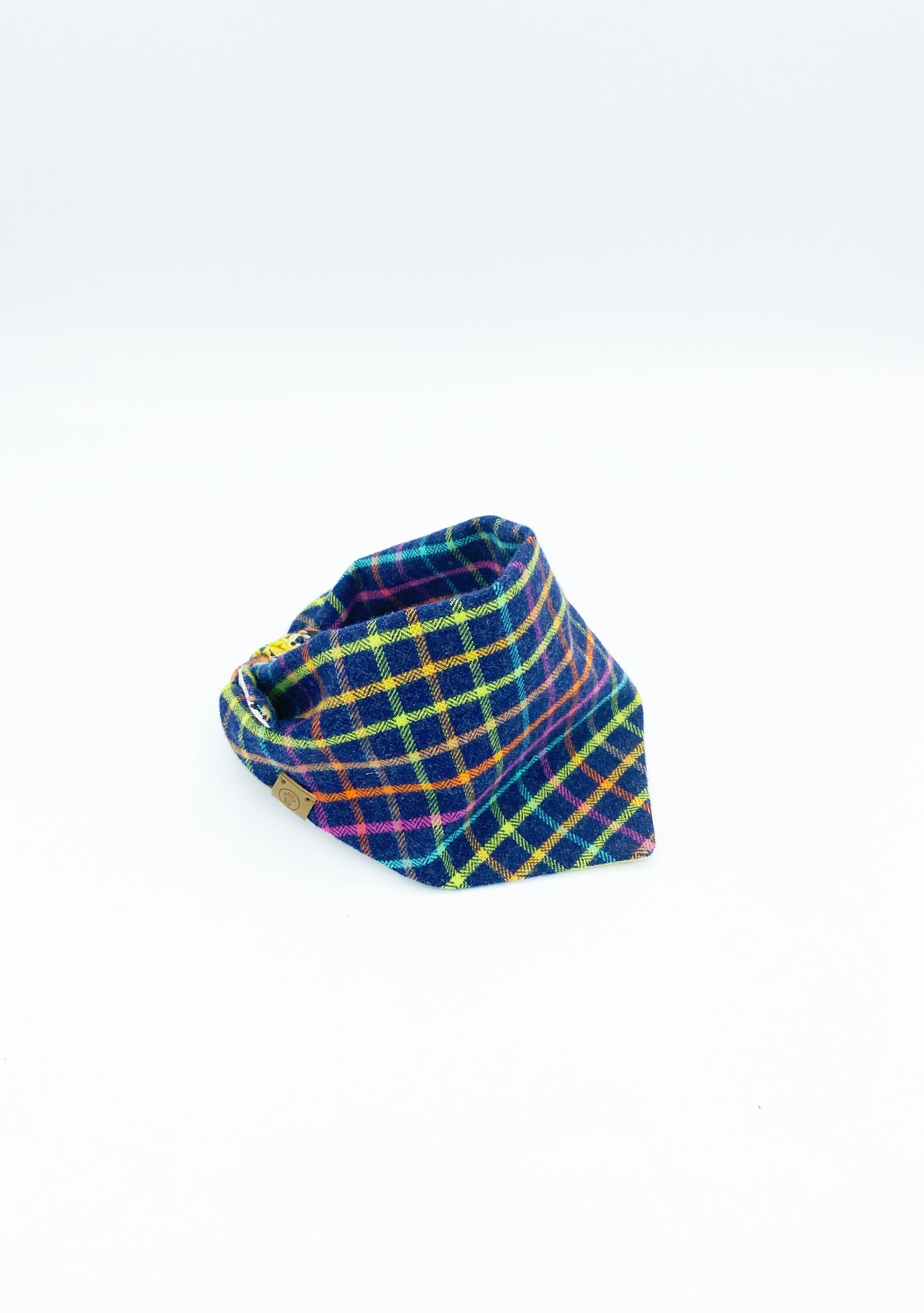 'Brett' Reversible Pet Bandana