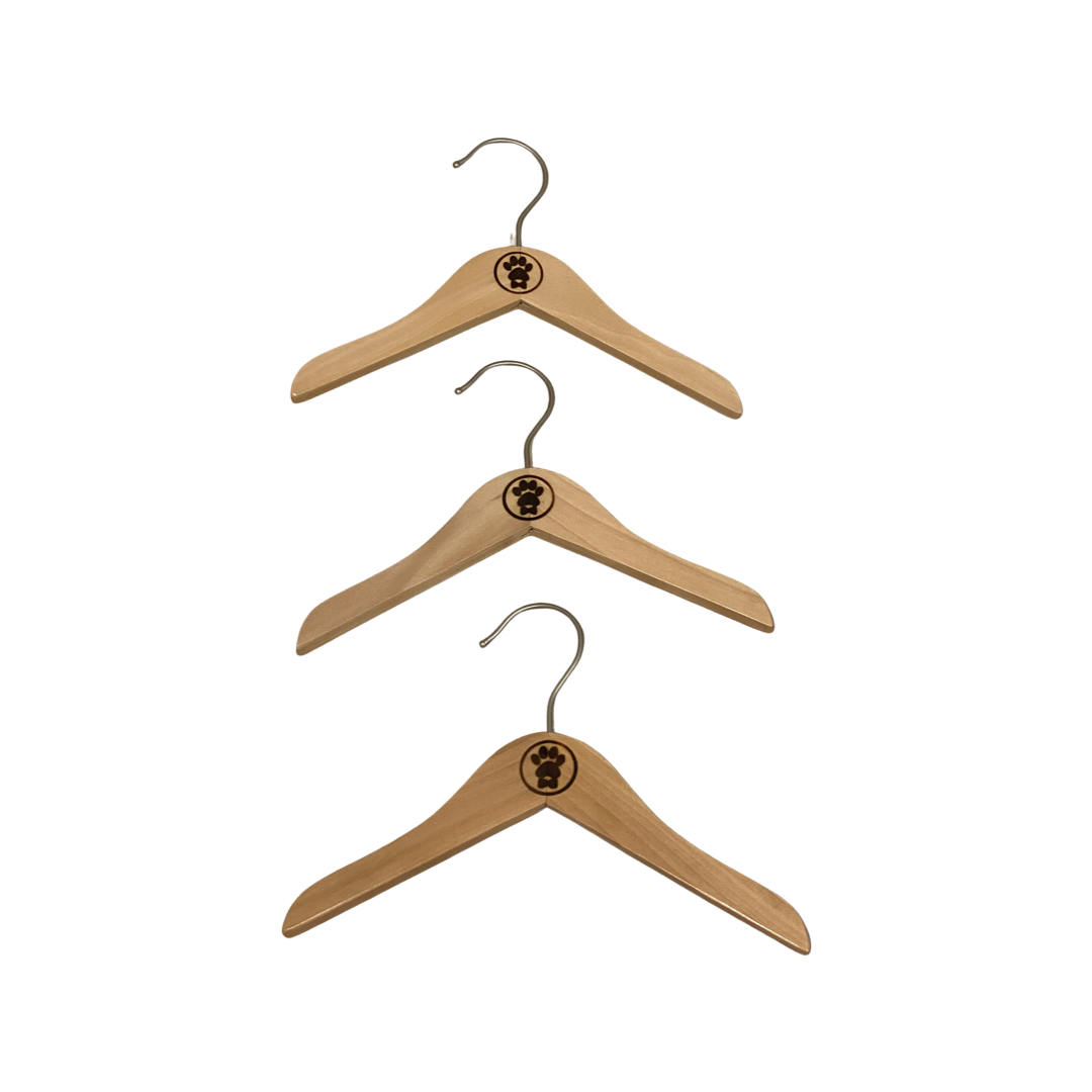 Bespoke Paws Wood Hangers